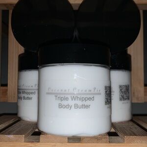 Coconut Cream Pie Triple Whipped Body Butter Handmade  link in bio